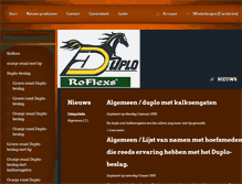 Tablet Screenshot of duplo-benelux.com